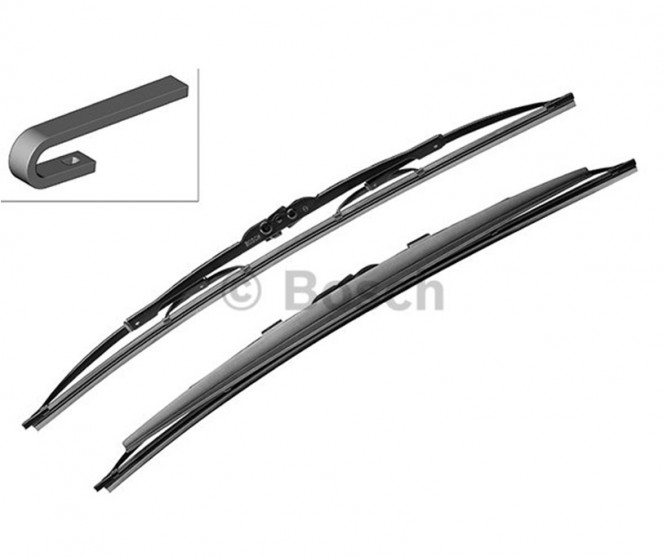 Wischblatt Scheibenwischer SET mit Spoiler 500/500mm BOSCH 3 397 118 561