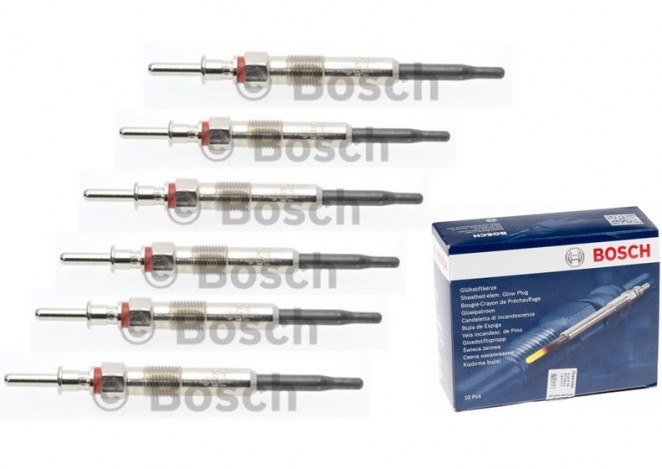 6x Glühkerzen GLP070 BOSCH 0 250 402 002